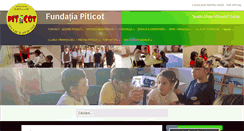 Desktop Screenshot of piticot.org.ro