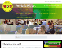 Tablet Screenshot of piticot.org.ro